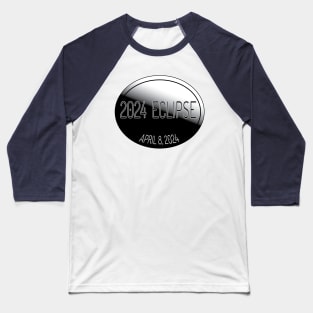 Eclipse 2024 Solar Event Baseball T-Shirt